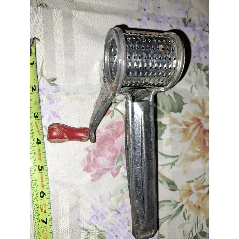 Antique 1950’s Mouli Cheese & Herb Grater Made In France